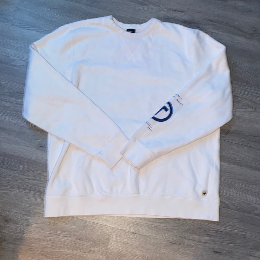 Vintage white crew neck